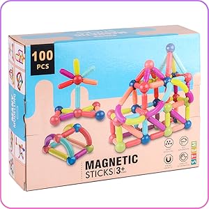 Magnetic Balls and Rods Set Educational Magnet Building Blocks