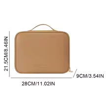 Multi-Compartment Toiletry Cosmetics Bag