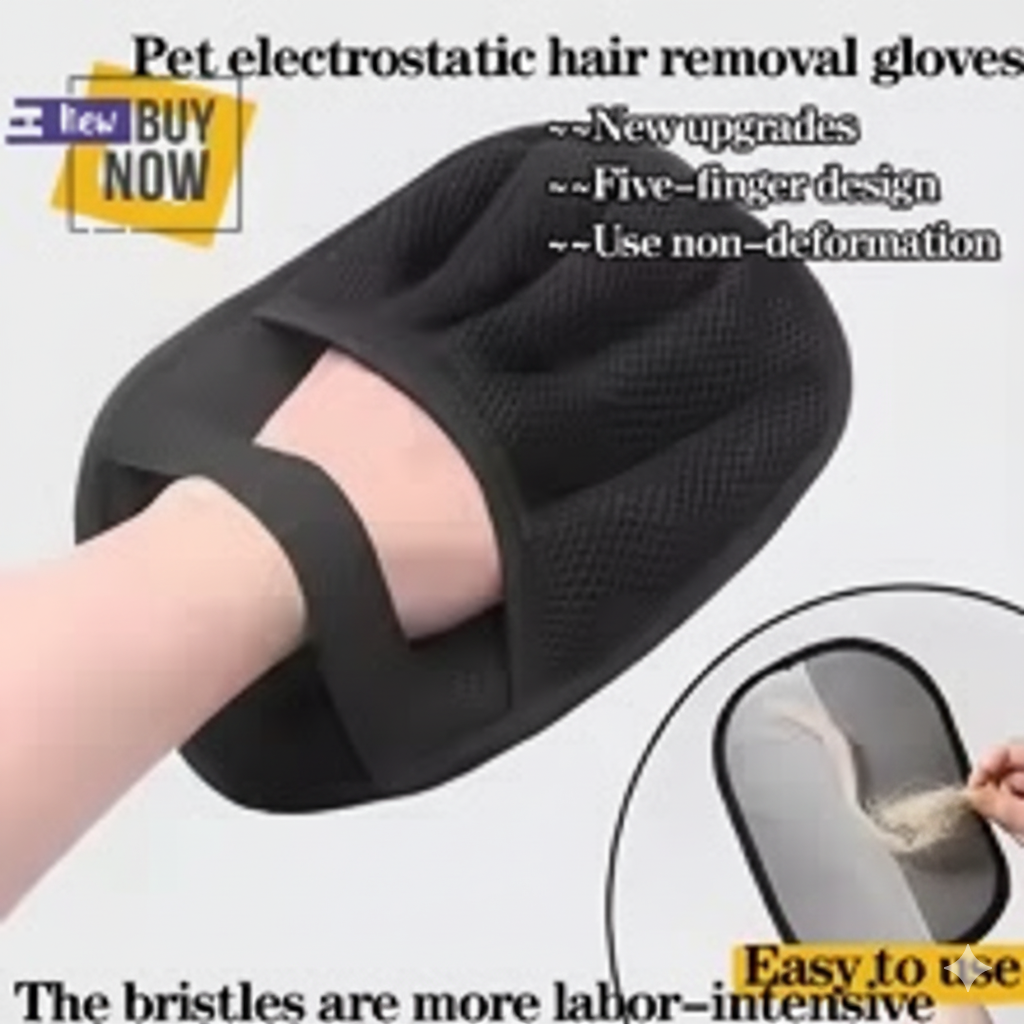 Ultimate Pet Hair Remover Gloves - UPGRADED VERSION (2 Gloves)