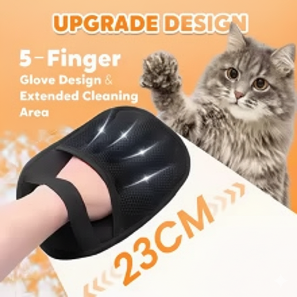 Ultimate Pet Hair Remover Gloves - UPGRADED VERSION (2 Gloves)