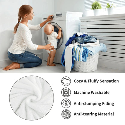 Ghostly Cozy Halloween Cartoon Blanket