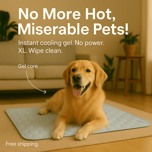 Cooling Mat for Dogs and Cats - Comfortable and Portable