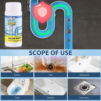 Wild Tornado Magic Drain Cleaner Powder